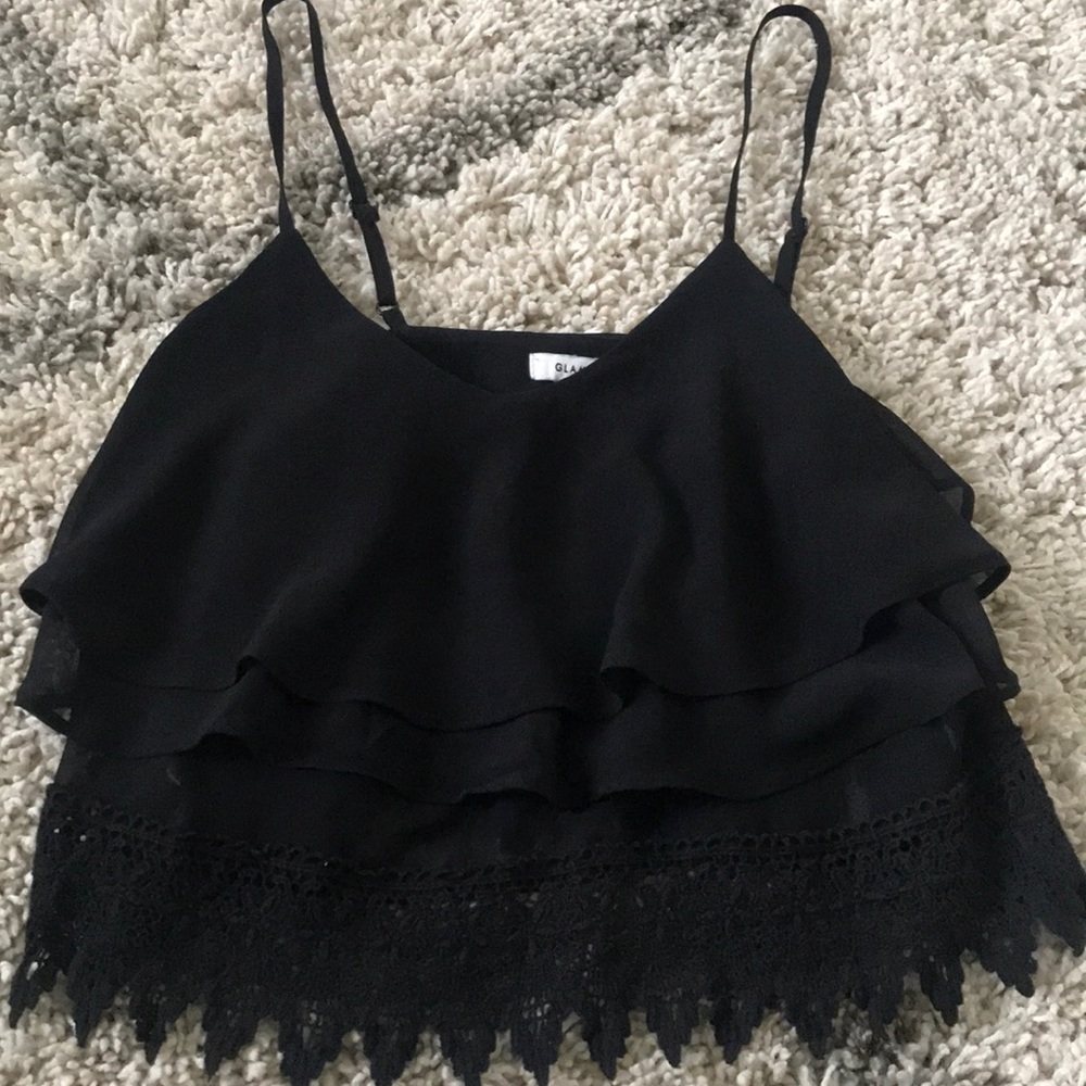 Nordstrom Glamorous XS crop top